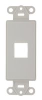 Leviton 41638-W Decora Insert Kit, 6P6C, White