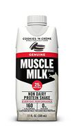 Muscle Milk Genuine Protein Shake, Cookies 'N Crème, 25g Protein, 11 FL OZ, 12 Count