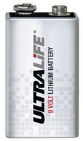 Ultralife Genuine U9VL 9 Volt 1.2Ah - Bulk 680-count, with Cap