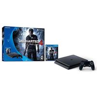 PlayStation 4 Slim 500GB Console - Uncharted 4 Bundle [Discontinued] (Renewed)