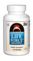 Source Naturals Life Force Multiple Iron Free Daily Multivitamin High Potency Essential Vitamins, Minerals, Antioxidants & Nutrients - Energy & Immune Boost - 180 Capsules