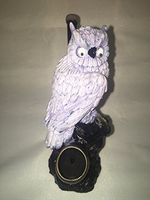 Handmade Tobacco Pipe, White Owl Design
