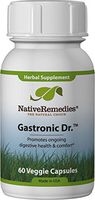 Native Remedies Gastronic Dr. - All Natural Herbal Supplement for Healthy Digestion and Comfort After Meals - Promotes a Healthy Stomach Lining and Balanced Stomach Acid Levels - 60 Veggie Caps