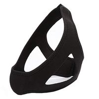 Emoly Upgraded Anti Snoring Chin Straps, Ajustable Stop Snoring Solution Snore Reduction Sleep Aids,Anti Snoring Devices Snore Stopper Chin Straps for Men Women Snoring Sleeping Mouth Breathers -Black