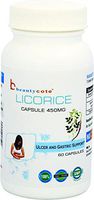 Beautycote Licorise (Glycerrhiza Glabra) Capsules, 450mg, 60 capsules, 100% Pure, Natural & Organic