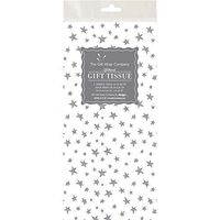 Silver Stars Glittered Gift Tissue Paper (4)
