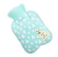 High Quality PVC Hot Water Bottle Promote Sleep/Dysmenorrhea Relief (Random Bag)