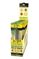 20pc Display - King Palm Slim Pre-Roll Wraps - 2pk / Slim