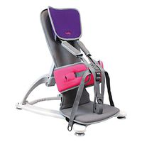 Firefly by Leckey GoTo Postural Support Seat - Lightweight Portable Supportive Seat for Children with Special Needs – Floorsitter and Standard Headrest - Purple, Size 2