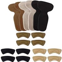 9-Pairs Heel Cushion Pads Women Self-Adhesive Heel Shoe Pads for Shoes Grips Liners Comfortable Protectors(Multicolor)