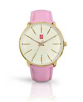 Prestige Medical Sunset Premium Watch, Gold With Pink Band