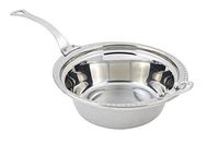 Bon Chef 5356HLSS Casserole, Bolero on the Rim with Long Handle, Stainless Steel