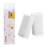 12 Rolls Toilet Paper-4-ply Ultra-soft Paper Tissue Solid Roll Paper Household Toilet Paper, Paper Towels