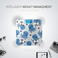 Bluetooth Bluetooth Scales Cartoon Creative Colorful Pirate Weight Scale Body Fat Composition Monitor Analyzer with Smartphone App for Body Management-396 Lbs