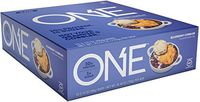ONE Protein Bars, Peanut Butter Chocolate Cake, Gluten Free Protein Bars with 20g Protein and only 1g Sugar, Guilt-Free Snacking for High Protein Diets, 2.12 oz (12 Pack)