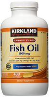 Kirkland Signature Omega-3 Fish Oil Concentrate, 800 Softgels, 1000 mg Fish Oil with 30% Omega-3s (300 mg)