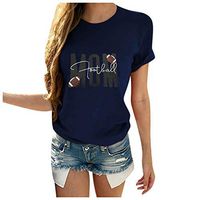 CCOOfhhc Women Tee Shirts Valentine's Day Tees Cute Graphic Holiday Shirts O-Neck Summer Short Sleeve Tops Blouse T-Shirt