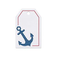 Nautical Anchor Gift Tags - 2.25 x 3.5-50 Pack