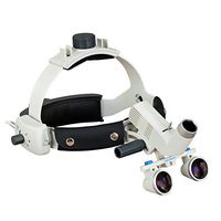 Headband Dental Surgical Loupes with LED Headlight, 3.0X, 500mm Working Distance