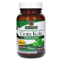 Nature's Answer Gotu Kola | Dietary Supplement | Supports a Healthy Immune System | Made in the USA | Gluten-Free, Vegan &  Vegetarian Capsules 60ct