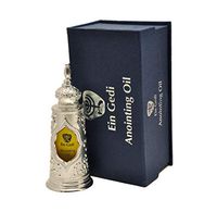 Light Of Jerusalem Anointing Oil 125ml Silver Bottle Box From Holyland (125ml)