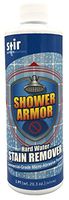Hard Water Stain Remover - Shower Armor Commercial Grade Micro-Abrasive Cleaner Eliminates Water Spots on Shower Doors, Windows, Toilets, Sinks, Windshields, Bathtubs, Metals and More (20oz)
