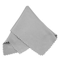 HuntGold 10Pcs Cleaning Cloths, Microfiber Cleaner Cleaning Cloth for Phone Screen Camera Lens Eye Glasses and Other Delicate Surfaces -Gray