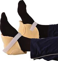 Nova Heel Protectors with Sheepskin Fleece Comfort, One Pair