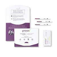 Proov at Home PdG – The Progesterone Metabolite – FDA-Cleared Test Kit to Confirm Ovulation (7 Test Strips) – Works Great with Ovulation LH and HCG Tests | 5 Minute Fertility Hormone Tracking Kit