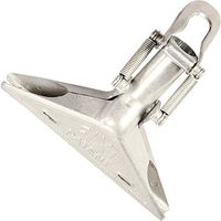 Carlisle 36510800 Flo-Pac Metal Multi-Purpose Squeegee Clamp, 8" Length