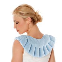 Bluestone Hot and Cold Shoulder and Back Wrap- Microwavable/Freezable Compress for Comfort, Relaxation, and Soothing Achy Muscles and Joints