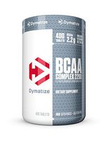 Dymatize BCAA Complex 2200, Promotes Muscle Regeneration, Time Released Aminos, 400 Tablets