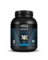 Vega Sport Protein Powder Vanilla (45 Servings, 65.8 Ounce) Plant Based Vegan Protein Powder, BCAAs, Amino Acids, Tart Cherry, Non Dairy, Keto-Friendly, Gluten Free,  Non GMO (Packaging May Vary)