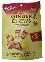 Ginger Candy Chews with Peanut Butter (28 Servings)