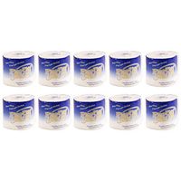 Smooth Soft Professional Series Premium Toilet Paper, Home Kitchen Toilet Tissue, Soft, 3-Ply Toilet Paper Strong Hand Towels for Daily Use, 10 Rolls