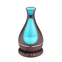ATTU Diffuser for Essential Oils 400ml Waterless Auto Shut-off and 7 Color Night Lights Essential Oil Diffuser