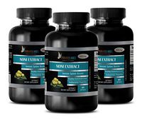 Brain and Memory Vitamins - NONI Extract 500MG - Dietary Supplement - noni Fruit - 3 Bottles (180 Capsules)