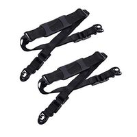 Ozzptuu 2 Pcs Adjustable Kick Scooter Shoulder Carrying Straps for Kids Balance Bike Electric Scooter Folding Chair