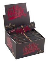 Wiz Khalifa Kingsize Connoisseur Rolling Papers with Tips By Raw Limited Edition - The Wiz Pack - FULL BOX OF 24 PACKS