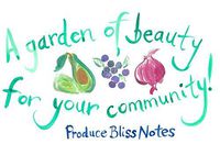 Produce Bliss Notes Watercolor Folding Fruit and Vegetable Cards for Everyone - 50 count (blank inside)