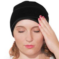 Headache and Migraine Relief Hat by Tilcare - Cooling Cap with Soft After Frozen Ice Pack - Flexible and Adjustable - Suitable for hot or Cold Therapy - Perfect for Easing Pain Caused by Chemotherapy