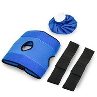 Ice Pack (2-Piece Set) – 9 Inch Reusable Hot and Cold Therapy Gel Wrap Support Injury Recovery, Alleviate Joint and Muscle Pain, Ice Pack for Knee, Shoulder, Head, Back