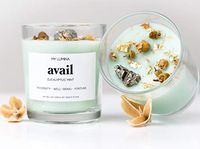 My Lumina Avail MONEY DRAWING SOY CANDLE WAX -Prosperity Spell/Chakra/Abundance/Cash/Luck/Healing/Good Energy/Spiritual/Sage/Smudge/Smudging/Cleansing Kit/Green/Eucalyptus/Natural Scented Aromatherapy