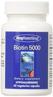 Allergy Research Group - Biotin 5000 mcg 60 caps