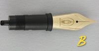 Edison Accessories 18KT Gold Replacement Broad Point Nib - ED-18KGNIB-B
