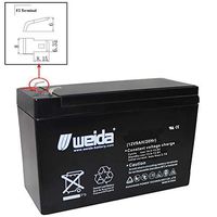 New 12V 9Ah SLA Battery WB1290F2 Replaces UB1290, PS1290, WKA12-9F2 USA