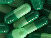 Empty Gelatin Capsules Size 3 Mint & Green (1000)