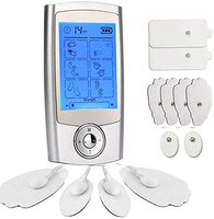 Tens Unit LEADSTAR Rechargeable Electronic Muscle Stimulator EMS Pulse Massager 16 Modes Digital Pulse Therapy Acupuncture Back Pain Relief Machine (16 Mode)
