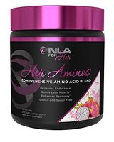 NLA for Her - Her Aminos - Comprehensive BCAA Amino Acid Blend - Supports Increased Endurance, Builds Lean Muscle, Improve Hydration & Enhance Recovery – Dragon Punch - 254 Grams