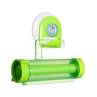 Green Toothpaste Squeezer Roller Wall Mounted Hanger Gadget
